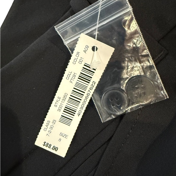 White House Black Market Black Flare Pants - Picture 2 of 9